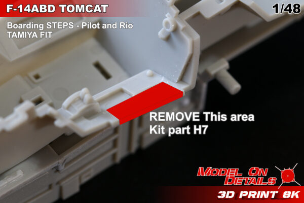 1/48 F-14ABD Boarding steps - Image 9