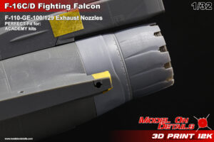 1/32 F-16C/D Exhaust nozzles Academy