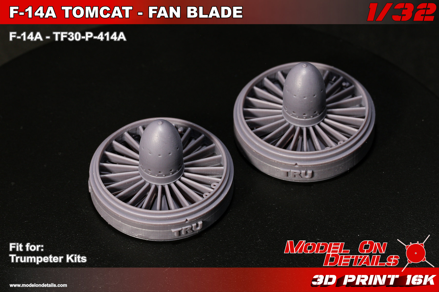 1/32 F-14A FAN BLADE (TAM & TRU) - Image 3