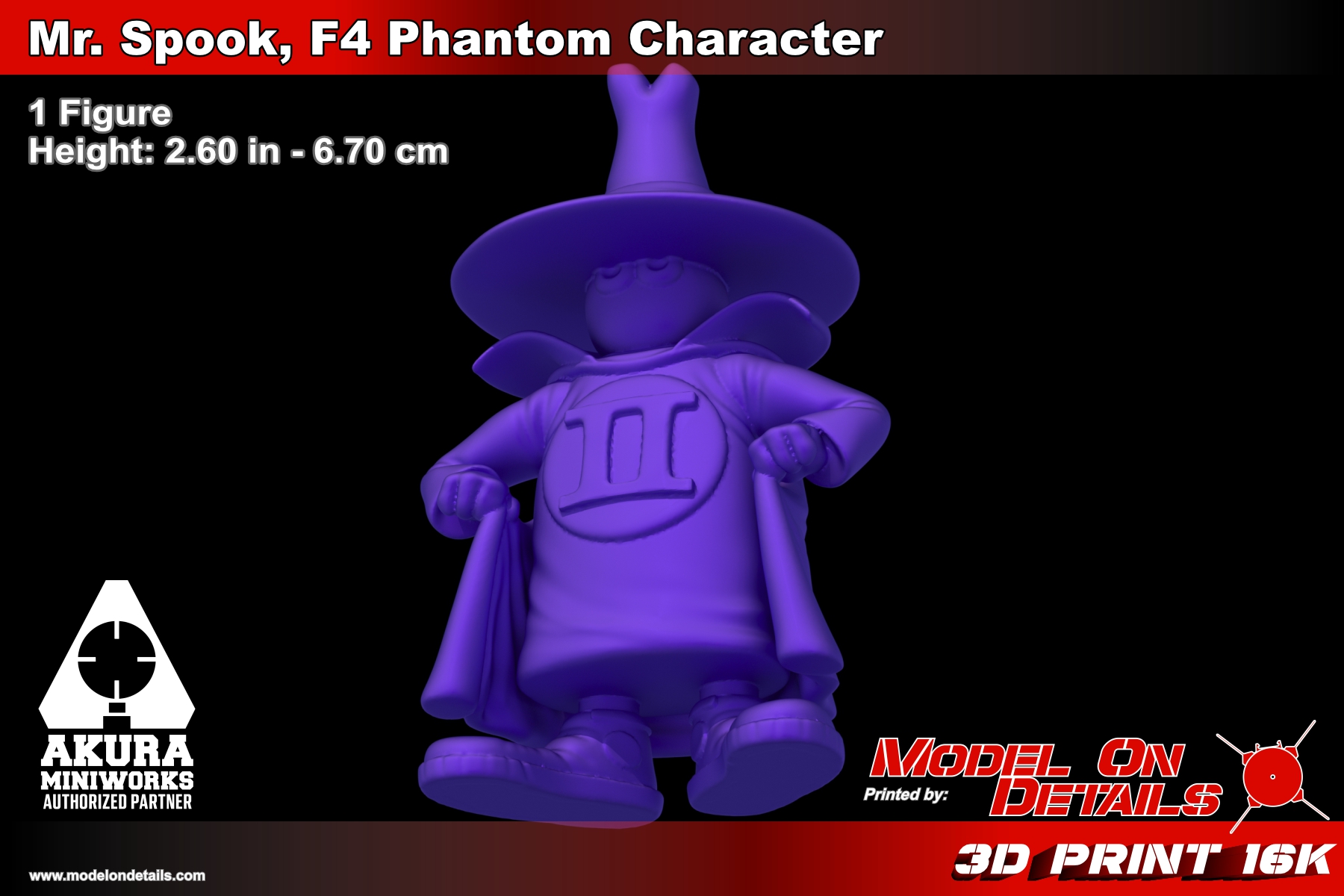 Mr. Spook, F4 Phantom Character - Image 3